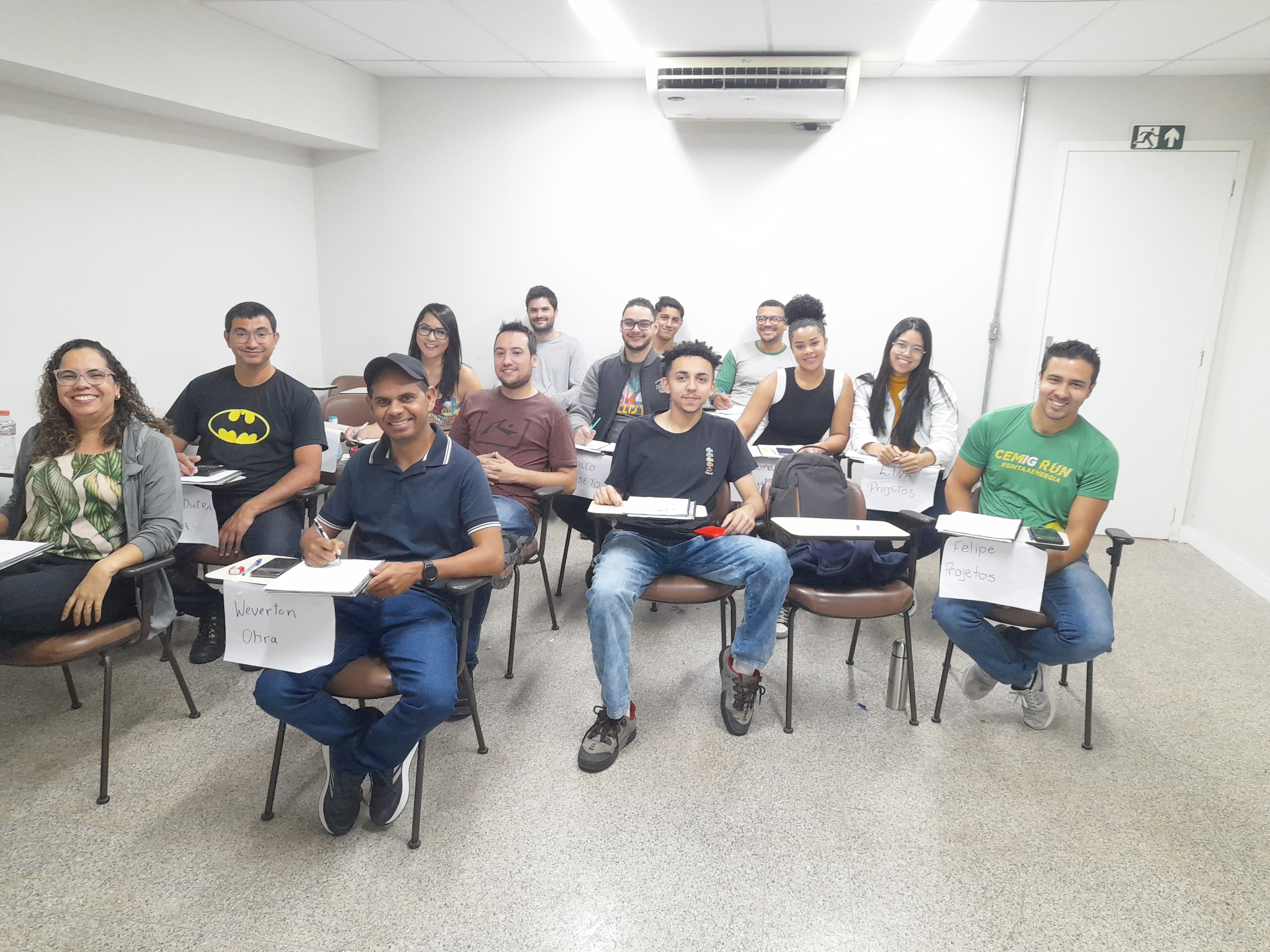 Turma dos cursos CPRD-001 e CPRD-002,  ministrados em Belo Horizonte. 